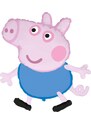 FLEXMETAL Foliový balónek prasátko Peppa pig - George - 60 cm