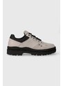 Kožené sneakers boty Filling Pieces Mountain Trail šedá barva, 64328991108