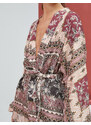 Koton Ethnic Patterned Kimono Waist Sash Detailed