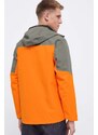 Outdoorová bunda Jack Wolfskin Glaabach 3in1 oranžová barva