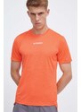 Sportovní triko adidas TERREX Multi oranžová barva, HZ6259