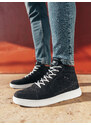Ombre Clothing Pánské sneakers boty - černá T418