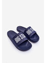 BIG STAR SHOES Klasické dámské žabky Big Star Navy Blue