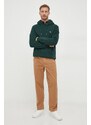 Kalhoty United Colors of Benetton pánské, béžová barva, jednoduché