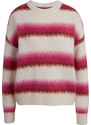 Orsay Růžovo-krémový dámský pruhovaný svetr s příměsí vlny - Dámské
