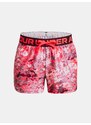 Under Armour Kraťasy Play Up Printed Shorts-RED - Holky