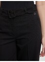 Orsay Černé dámské široké kalhoty - Dámské