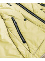 DARK SNOW Žlutá dámská oboustranná bunda (0955#)
