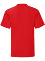 Red children's t-shirt in combed cotton Fruit of the Loom