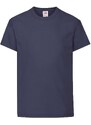 Navy T-shirt for kids Original Fruit of the Loom