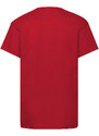 Red T-shirt for Kids Original Fruit of the Loom