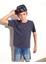 Grey children's t-shirt in combed cotton Fruit of the Loom