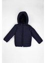 zepkids Boys' Navy Blue Color Fleece Hooded Coat.