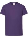 Purple Children's T-shirt Original Fruit of the Loom