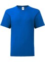 Blue children's t-shirt in combed cotton Fruit of the Loom