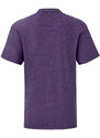 Purple children's t-shirt in combed cotton Fruit of the Loom