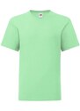 Mint children's t-shirt in combed cotton Fruit of the Loom