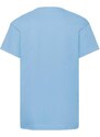 Blue T-shirt for Children Original Fruit of the Loom