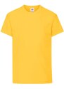 Yellow T-shirt for Children Original Fruit of the Loom