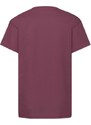 Burgundy Children's T-shirt Original Fruit of the Loom