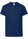 Navy T-shirt for kids Original Fruit of the Loom