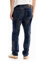 jeansy Desigual Brian denim dark blue