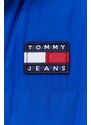 Péřová bunda Tommy Jeans pánská, zimní