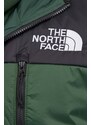 Bunda The North Face Himalayan Light Synth pánská, zelená barva, přechodná, NF0A7WZXKII1