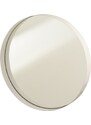 Bílé závěsné zrcadlo J-line Beta 40 cm