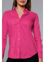 J.STYLE Klasická růžová dámská košile (HH039-51)