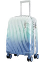 Semiline Unisex's ABS Suitcase Set T5648-0 Mint/Blue