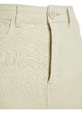 Trendyol Beige Linen Midi Denim Skirt