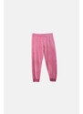 JOYCE Dívčí velurové pyžamo "BEAR SET"/Růžová, zelená