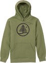 Mikina Burton Family Tree Pullover Hoodie Forest Moss