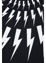 Neil Barrett Mikina Neil Barett FAIRISLE THUNDERBOLT pánská, černá barva, s aplikací, PBJS010S.V517S.524