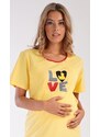 Noční košile dámská mateřská Vienetta Secret KAČENKA 04795VS