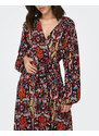 ONLY ONLCARLA LIFE L/S MIDI WRAP DRESS PTM