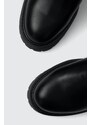 Kozačky Steve Madden Callback dámské, černá barva, na platformě, SM11002218