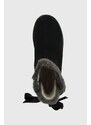 Dětské semišové zimní boty Garvalin černá barva