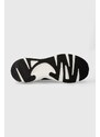Kožené sneakers boty Calvin Klein LOW TOP LACE UP LTH černá barva, HM0HM00317