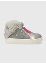 Dětské sneakers boty Agatha Ruiz de la Prada stříbrná barva