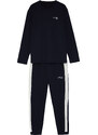 Trendyol Navy Blue Embroidery Detailed Knitted Pajamas Set