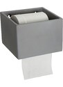 House Doctor Šedý držák na toaletní papír Cement