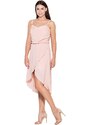 Dress on thin straps Katrus pink