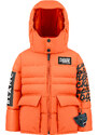 POIVRE BLANC W23-0903-BBBY/A SYNTHETIC DOWN SKI JACKET MANDARIN ORANGE