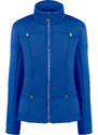 POIVRE BLANC W23-1600-JRGL INTERLOCK FLEECE JACKET INFINITY BLUE