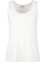Valueweight Vest Fruit of the Loom Women's White T-shirt