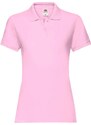 Polo Fruit of the Loom Pink Women's T-shirt