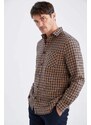 DEFACTO Regular Fit Flanel Long Sleeve Shirt