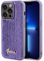 Ochranný kryt na iPhone 15 Pro MAX - Guess, Sequin Script Logo Purple